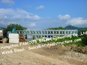الصين سهلة التركيب الصلب بيلي جسر حارة واحدة HD200 نوع المجلفن وحدات المجلفن جسر المزود