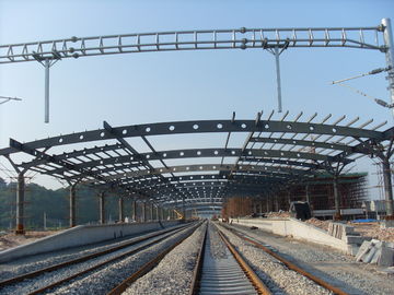 الصين محطة السكك الحديدية الهيكلية قبل-- هندسة البناء برهان برهان الطلاء مع 2-4 طبقات المزود