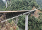 200 نوع مزدوج لين الصلب جسر بيلي 50 طن الحمولة المجلفنة البناء المزود