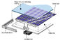 المتكاملة الضواغط الضوئية وحدات الطاقة الشمسية الزجاج ستارة الجدار مع مكون واحد الكريستال المزود