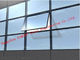 الألومنيوم مؤطرة طبقة مزدوجة الزجاج الستار جدار للعزل الحراري الهيكل الصلب نظام البناء المزود