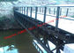 الساخنة المجلفن مزدوجة لين قبل المهندسة بايلي جسر البناء الصلب 200 نوع المزود