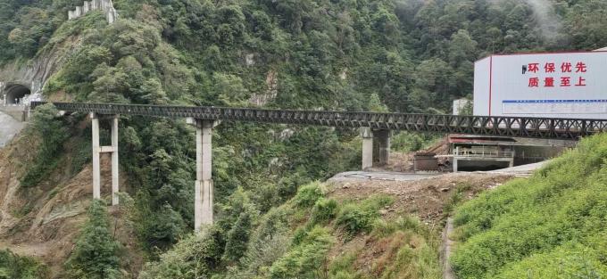 آخر أخبار الشركة تم الانتهاء من العديد من جسور بيلي الفولاذية في خط سيتشوان - التبت  1