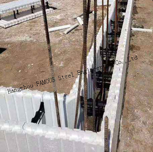 أسود Eps Flat Board CE Wall Building Blocks مواد البناء 5