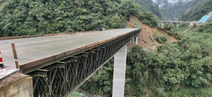آخر أخبار الشركة تم الانتهاء من العديد من جسور بيلي الفولاذية في خط سيتشوان - التبت  2