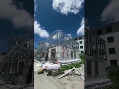 أستراليا القياسية الخفيفة Guage ترصيع المجلفن تخصيص ضوء الصلب فيلا منزل سهل التركيب