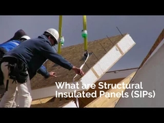 لوحات OSB المعزولة الهيكلية EPS PU XPS PIR ساندوتش الجدار SIP