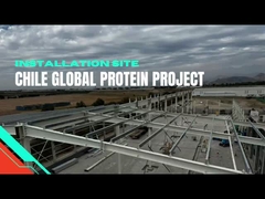 Q355b الصلب المغلف الأعضاء الهيكلية التصنيع المباني المستودعات الصلب