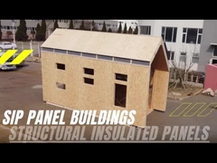 ألواح معزولة هيكلية ذات درجة حرارة تلقائية للجدار والطابق والسقف