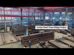أستراليا القياسية ASTM A588 Corten Steel Truss Bridge مقاومة للأحوال الجوية